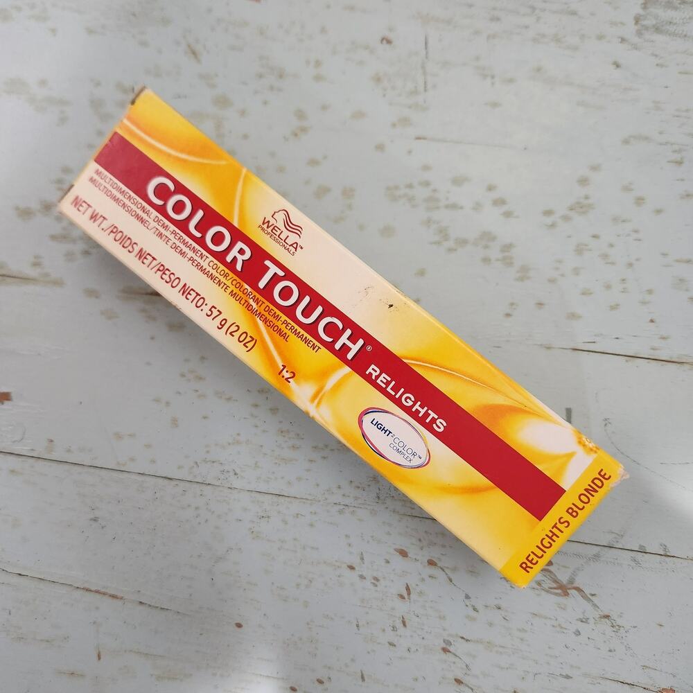 Wella Color Touch Relights /18‎ Ash Pearl Demi-permanent Hair Color 2 oz